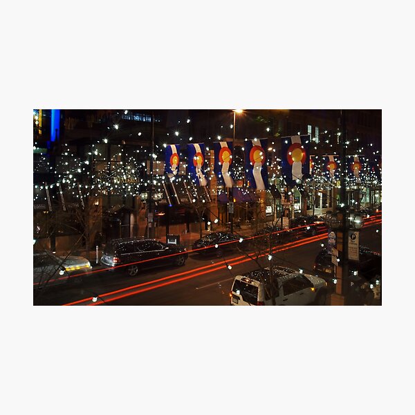 The Lights of Larimer Square Photographic Print