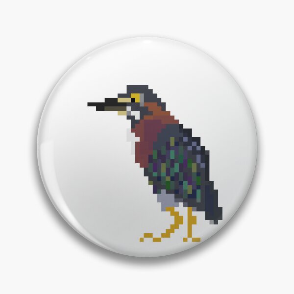 Item preview, Green heron 32 bit designed and sold by filterfoxx.
