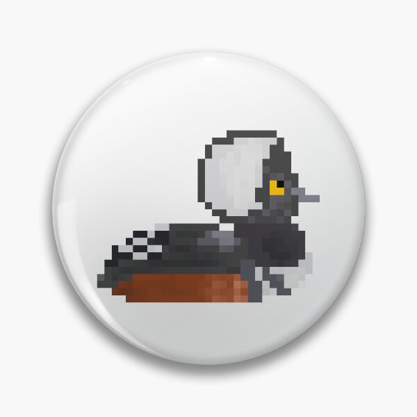 Item preview, Hooded Merganser 32 bit designed and sold by filterfoxx.
