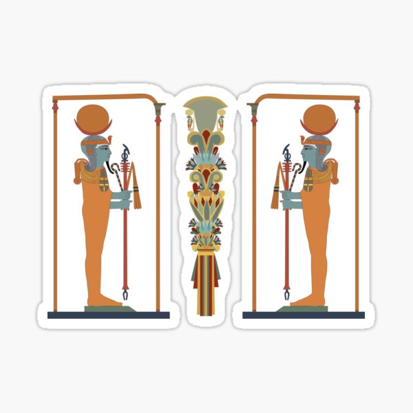Khonsu: god of Healing Sticker