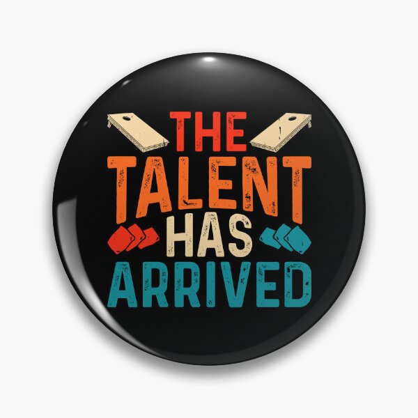 Item preview, The Talent Has Arrived Retro Design - Baggo Team Bean Bag Toss Game - Funny Cornhole Player Vintage designed and sold by naworas.