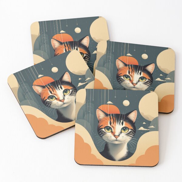 Item preview, Celestial Kitten - Chic Chat Créations Ref.018 designed and sold by ChicChat.