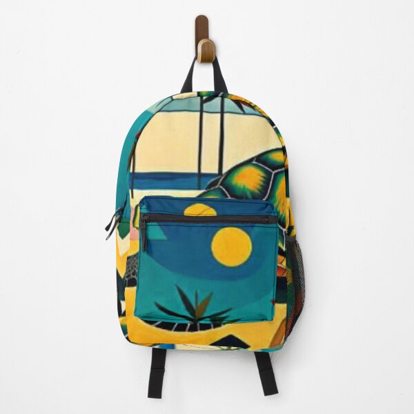 Item preview, Turtle on beach under Palm trees designed and sold by George Hutton Hunter.