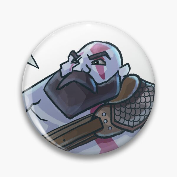 Item preview, Kratos_God Of War - Cartoon version classique designed and sold by Waasken.