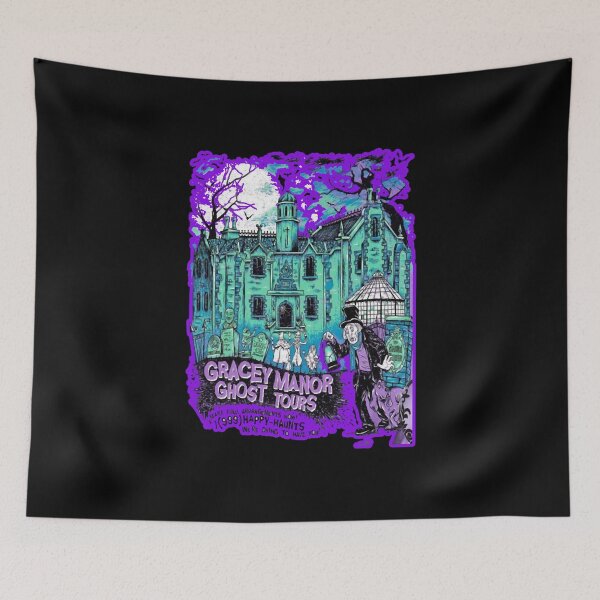 Item preview, the haunted movie mansion  Halloween Edward Gracey Mansion Discovered Property Evil Spirits The Haunted Spo designed and sold by dropinskimalan.