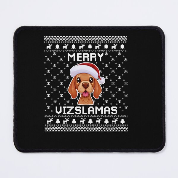 Item preview, Hungarian Pointer, Magyar Vizsla Gift, Merry Christmas, Christmas Gift, Merry Vizslamas designed and sold by LusterCraft.