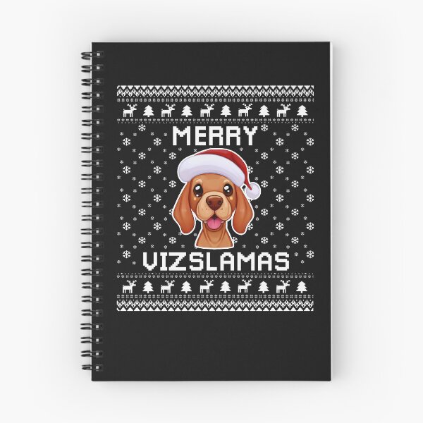 Item preview, Hungarian Pointer, Magyar Vizsla Gift, Merry Christmas, Christmas Gift, Merry Vizslamas designed and sold by LusterCraft.