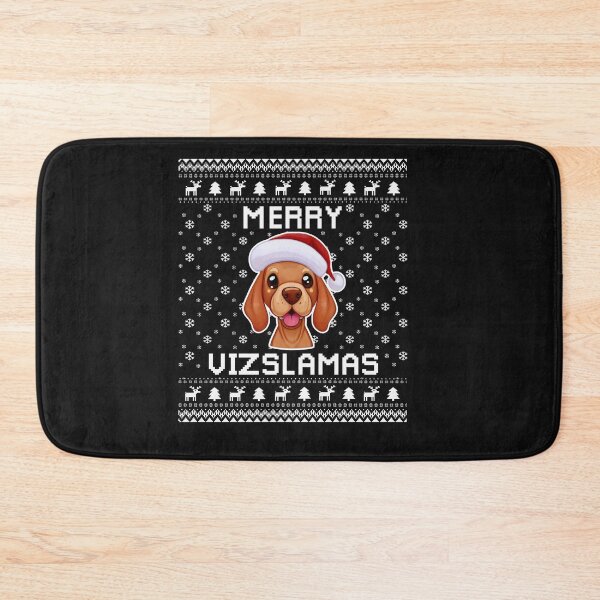 Item preview, Hungarian Pointer, Magyar Vizsla Gift, Merry Christmas, Christmas Gift, Merry Vizslamas designed and sold by LusterCraft.