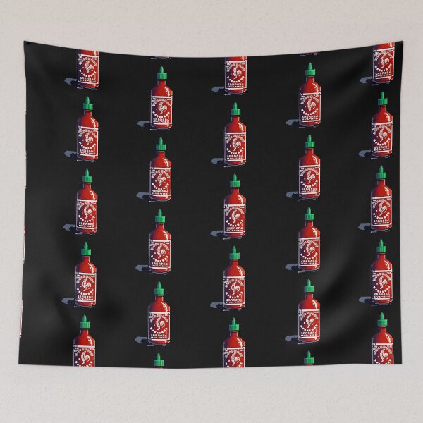 Item preview, Spicy Siracha Pixel Art designed and sold by QuickSticker.