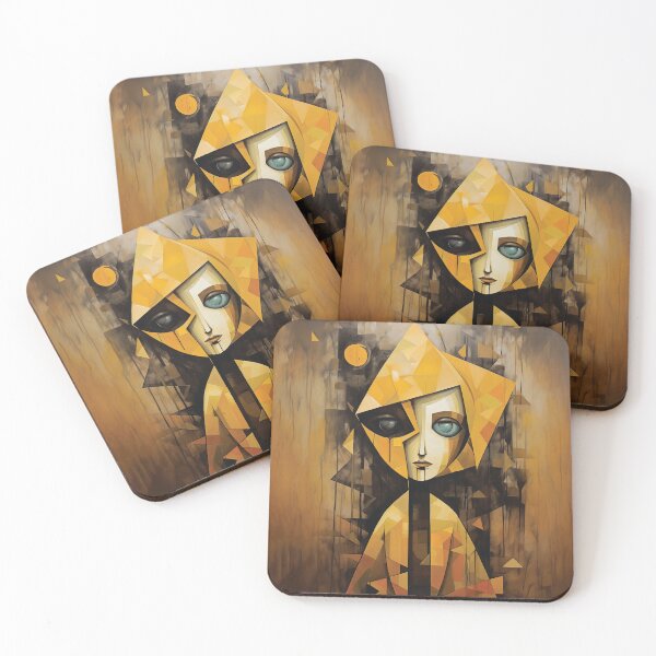 Item preview, Amber Solitude: A Cubist Reverie designed and sold by ZedMont.