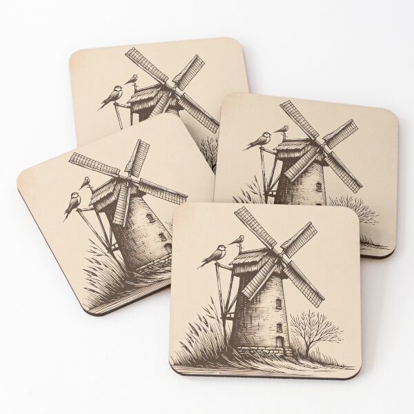 Item preview, Whispers of the Windmill Dawn designed and sold by PictorialWhimsy.