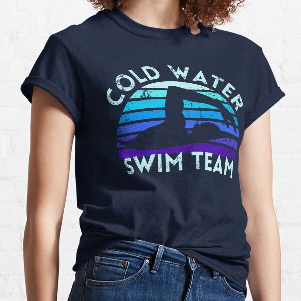 Cold Water Swimming T-Shirts for Sale