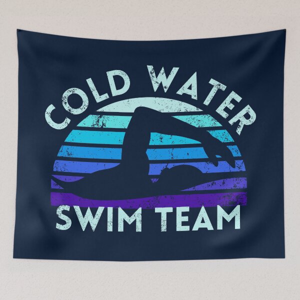Item preview, Winter Swimming - Cold Water Swim Team designed and sold by humnoo.