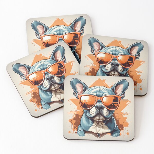 Item preview, Stylish French bulldog designed and sold by ProfessorsNFT.