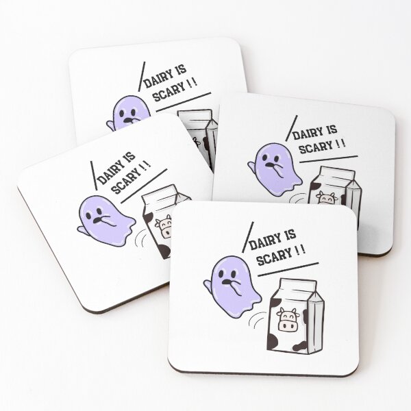 Item preview, Dairy is SCARY | lactose intolerant funny quote designed and sold by SodaPUNCH.