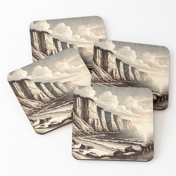 Item preview, Twilight Whispers Along the Cliffside designed and sold by PictorialWhimsy.