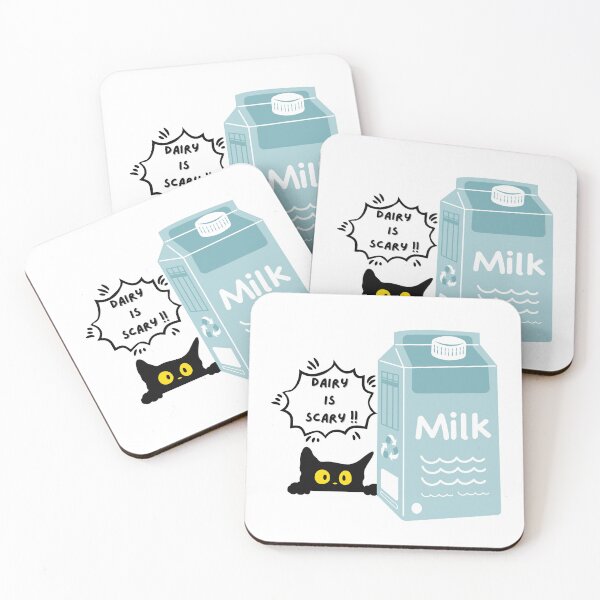 Item preview, Dairy is SCARY | lactose intolerant funny quote designed and sold by SodaPUNCH.