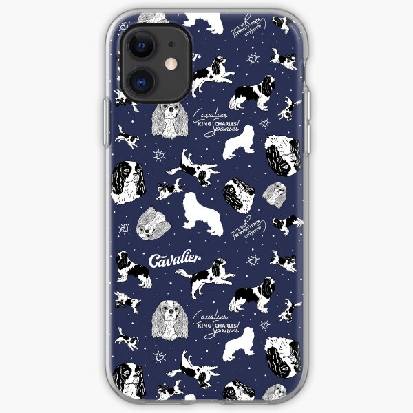 Cavalier King Charles Spaniel - Pattern iPhone Soft Case