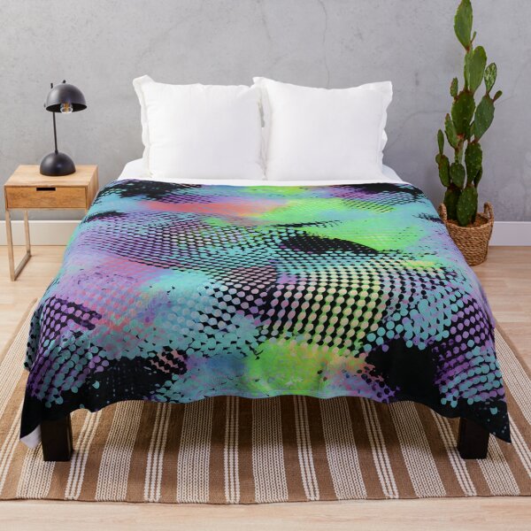 Item preview, Vibrant Halftone Abstract Pattern Design designed and sold by inkArtistryfine.