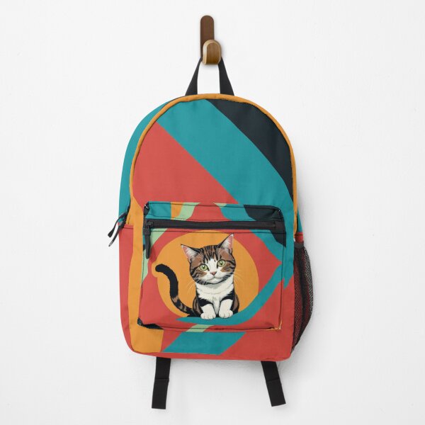 Item preview, Kaleidoscopic Cat - Chic Chat Créations Ref.021 designed and sold by ChicChat.