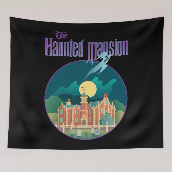 Item preview, the haunted movie mansion   t designed and sold by dropinskimalan.