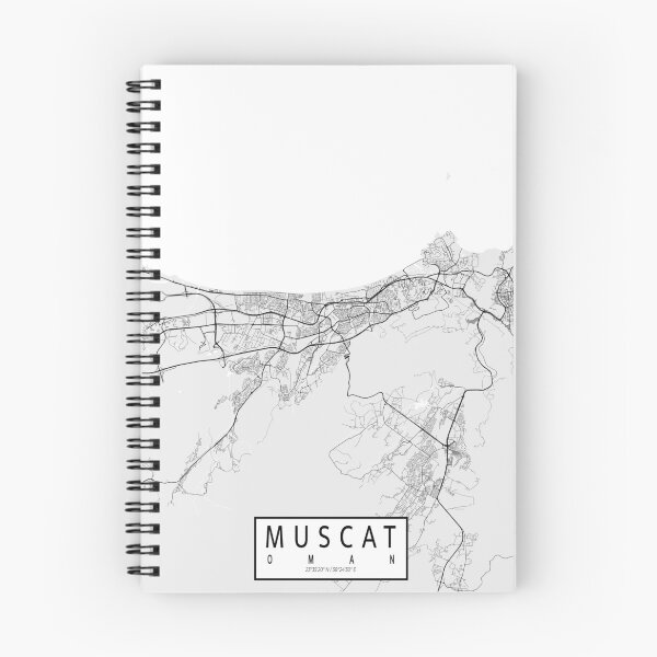 Item preview, Muscat City Map of Oman - Light designed and sold by deMAP.