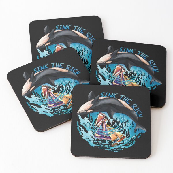 Item preview, Sink the Rich Orca designed and sold by Mariia Berezhna.