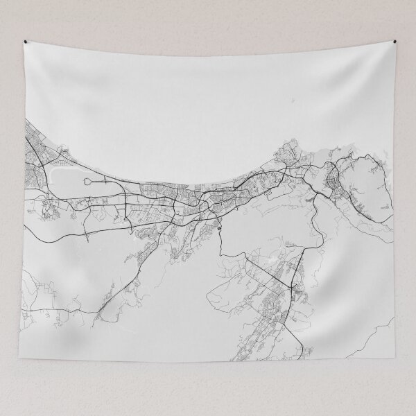Item preview, Muscat City Map of Oman - Light designed and sold by deMAP.