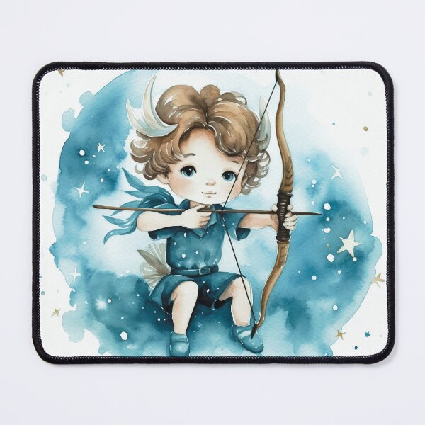 Item preview, Cute Sagittarius Zodiac- Horescope/SunSign Theme  on white back ground designed and sold by CosmicNook1.