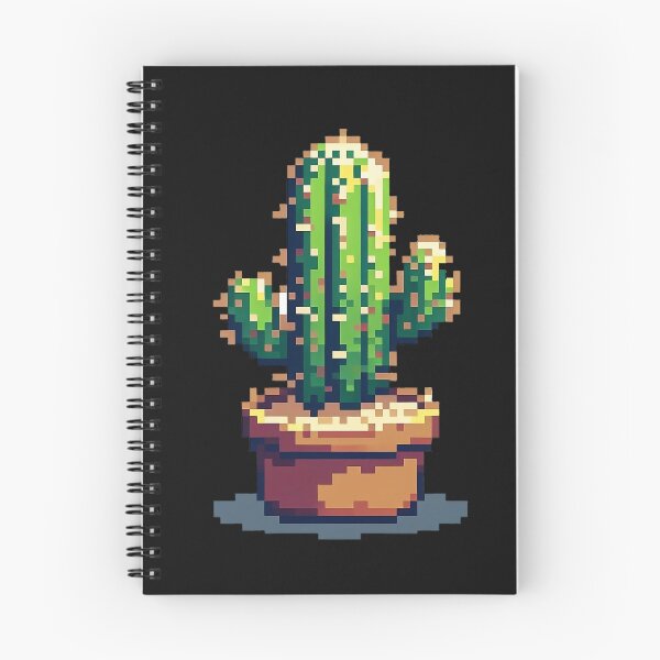 Item preview, 8 Bit Cactus Pixel Art designed and sold by QuickSticker.