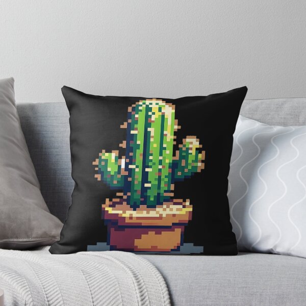 Item preview, 8 Bit Cactus Pixel Art designed and sold by QuickSticker.