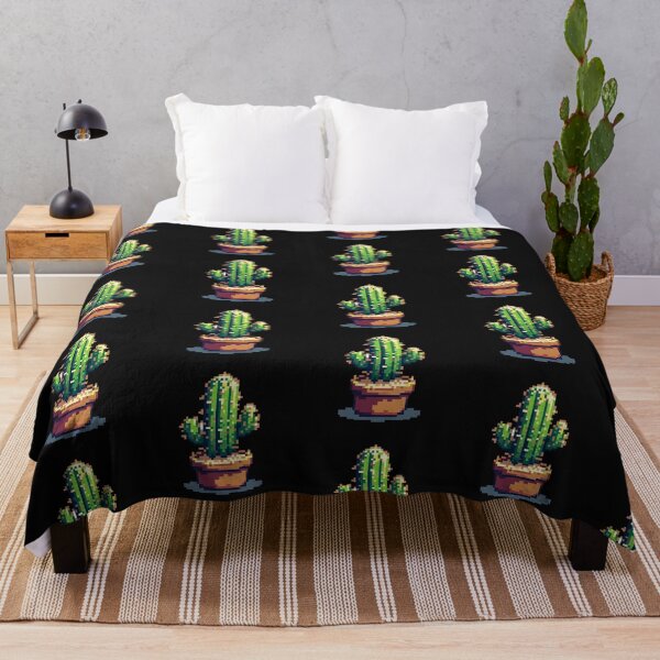 Item preview, 8 Bit Cactus Pixel Art designed and sold by QuickSticker.