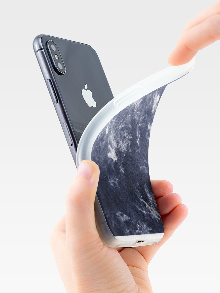 Alternate view of Frosted Snowflakes HDR iPhone Case & Cover