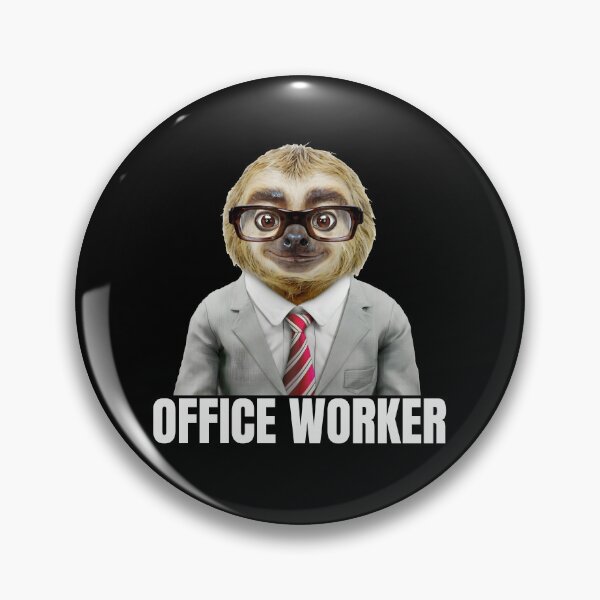 Item preview, Sloth office worker designed and sold by ratchawoot.