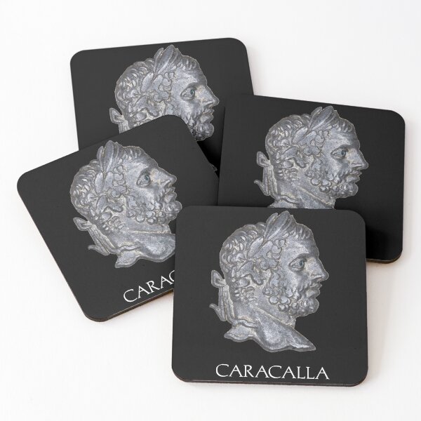 Item preview, Emperor Caracalla Coin Portrait with Name designed and sold by OptimoPrincipi Roman Coins.