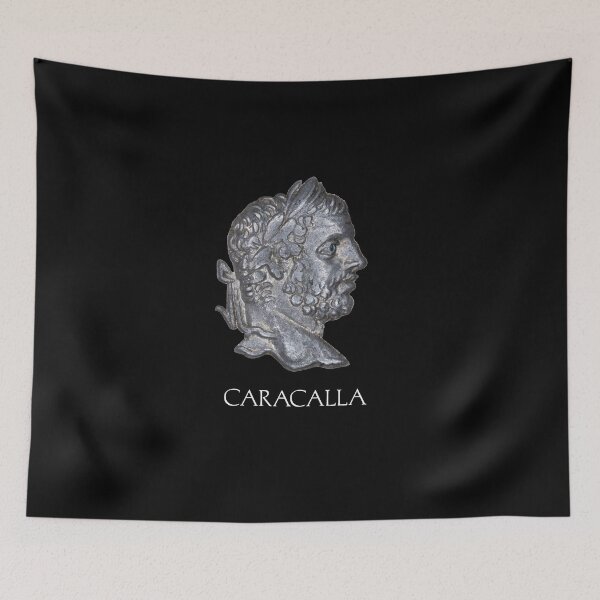 Item preview, Emperor Caracalla Coin Portrait with Name designed and sold by OptimoPrincipi Roman Coins.