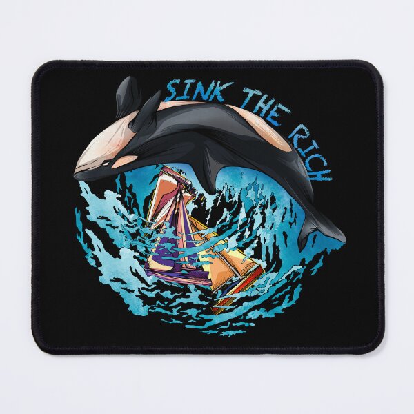 Item preview, Sink the Rich Orca designed and sold by Mariia Berezhna.