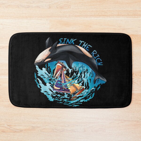 Item preview, Sink the Rich Orca designed and sold by Mariia Berezhna.