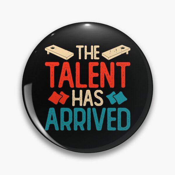 Item preview, The Talent Has Arrived Retro Design - Baggo Team Bean Bag Toss Game - Funny Cornhole Player Vintage designed and sold by naworas.