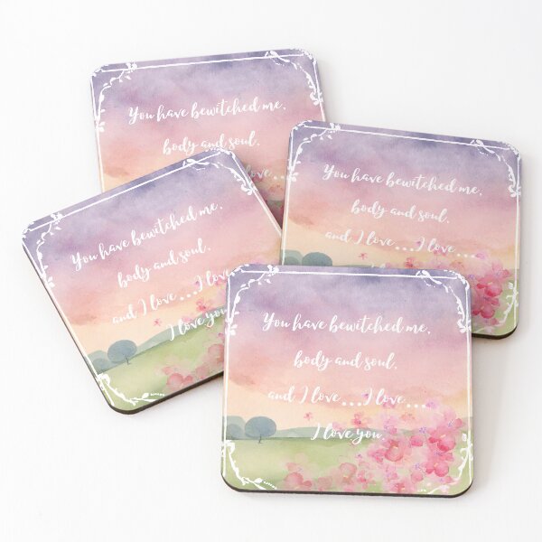 Item preview, Pastoral Pride & Prejudice Quote Jane Austen designed and sold by YTAHPodcast.