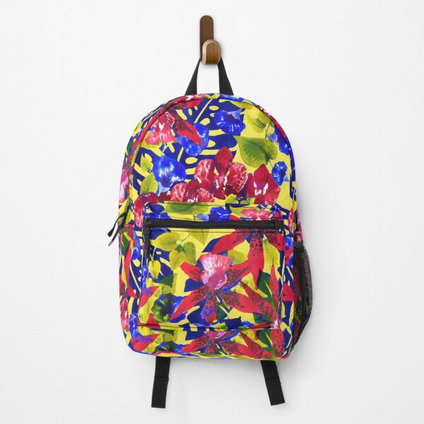 Item preview, Copy of  Tropical leaves Tropical color clash designed and sold by Alessandro Remo Mazzoni Remotextiles.