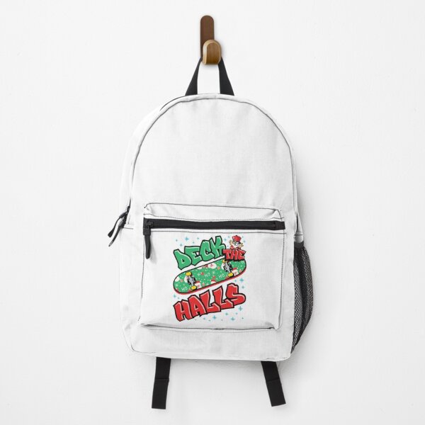 Item preview, Skateboarding Christmas Deck the Halls designed and sold by jaygo.