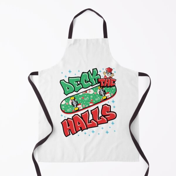 Item preview, Skateboarding Christmas Deck the Halls designed and sold by jaygo.