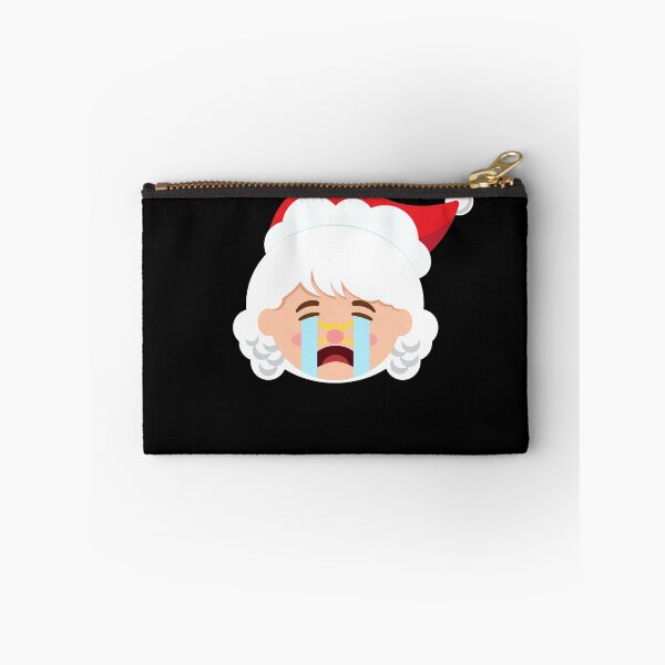 Item preview, Mrs Claus Emoticons Crying Funny Christmas Mrs Claus Gear designed and sold by DynamicDesign.