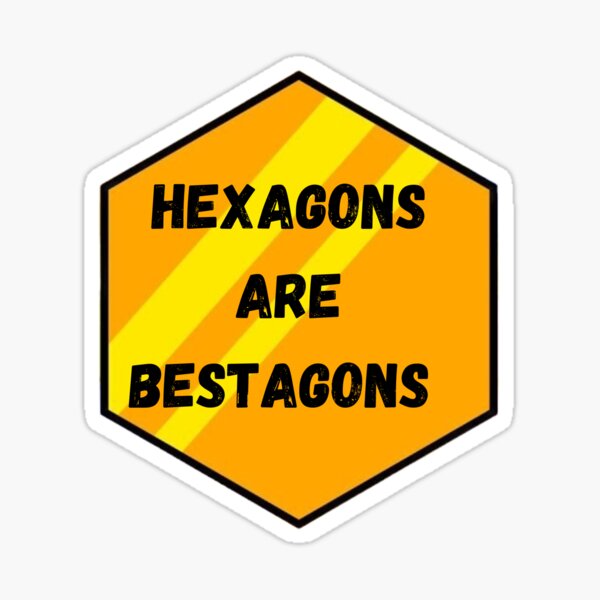 Item preview, hexagons are bestagons   designed and sold by Reo12.