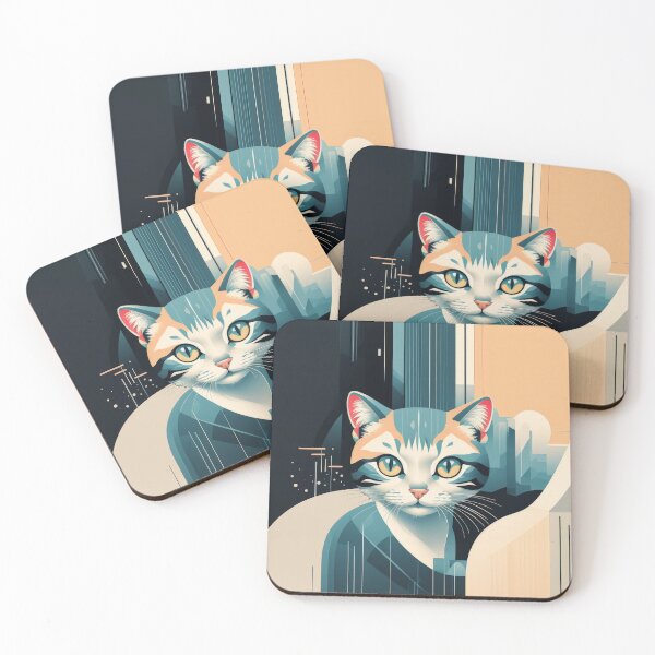 Item preview, Avant-garde Kitten - Chic Chat Créations Ref.025 designed and sold by ChicChat.