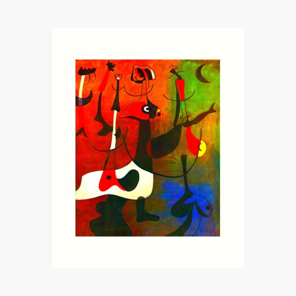 Aperçu de l'œuvre  Joan Miró créée et vendue par NasriART.
