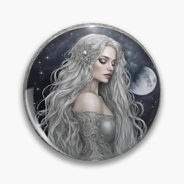 Item preview, Selene the Moon Goddess Greek Mythology Drawing Quote designed and sold by TheLocoShop.