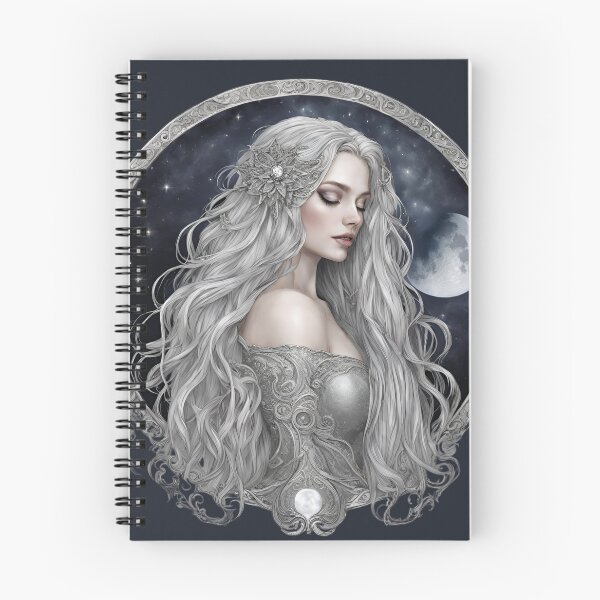Item preview, Selene the Moon Goddess Greek Mythology Drawing Quote designed and sold by TheLocoShop.