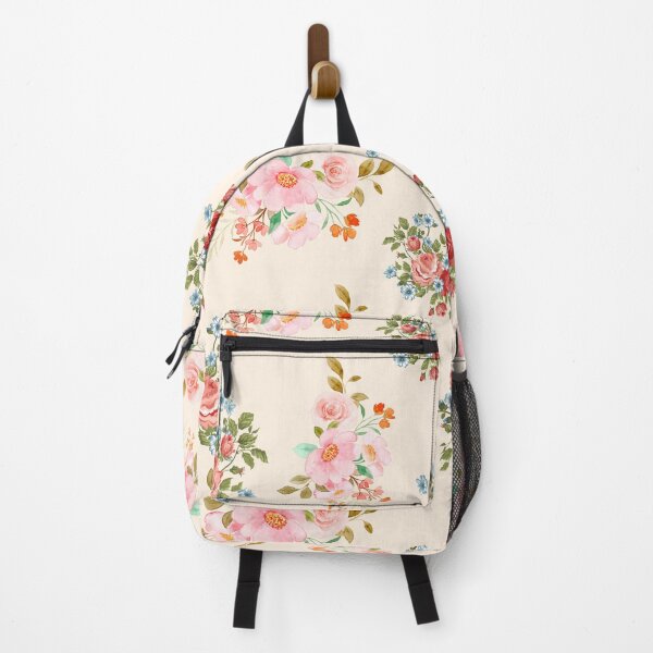 Item preview, Chic Beige Elegant Flower Pattern designed and sold by JiwieDesign.